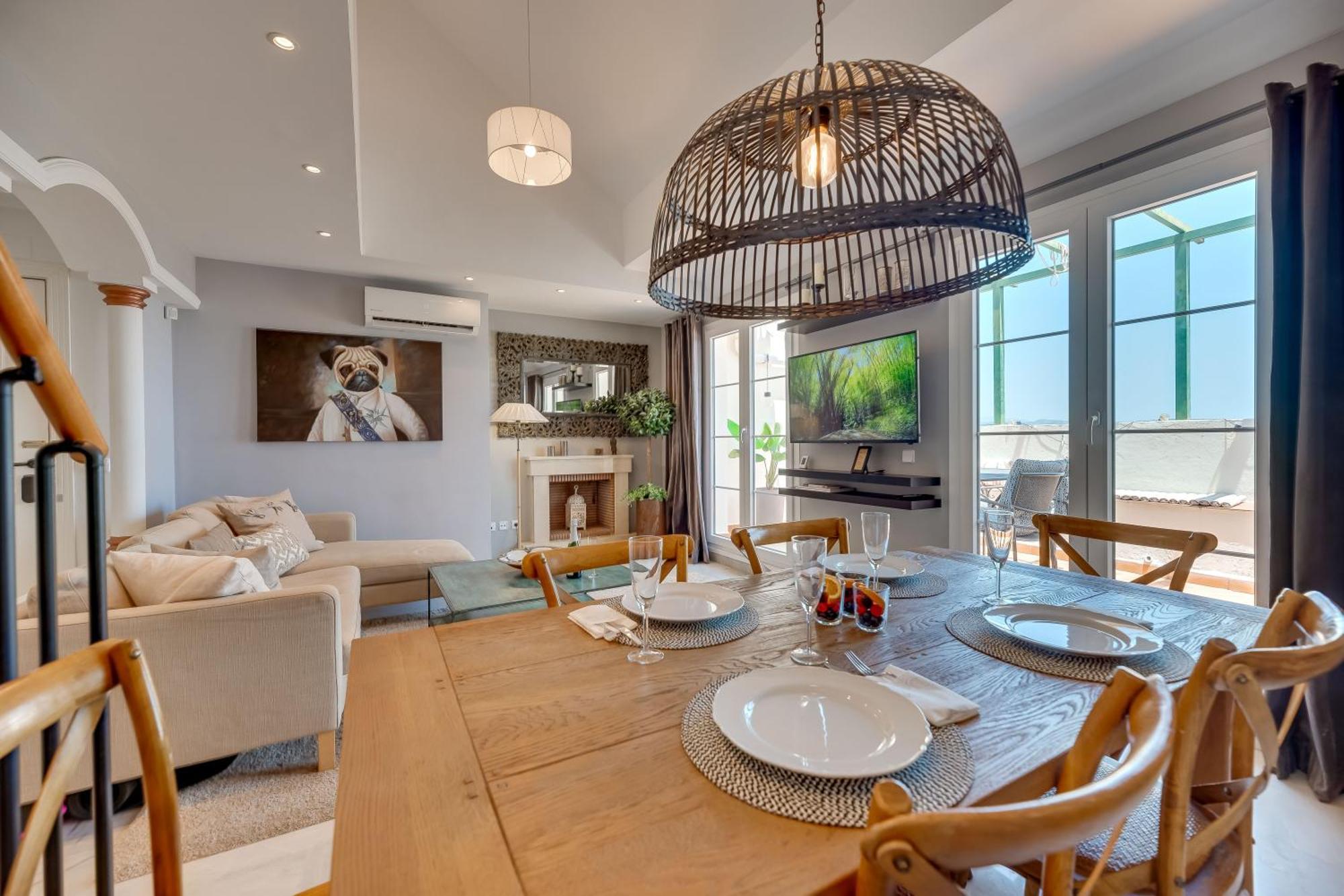 마르베야 Elegant 2 Bdrm Penthouse With Bbq And Pools 아파트 외부 사진