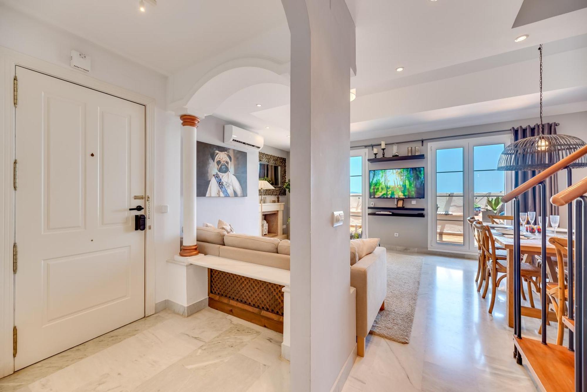 마르베야 Elegant 2 Bdrm Penthouse With Bbq And Pools 아파트 외부 사진