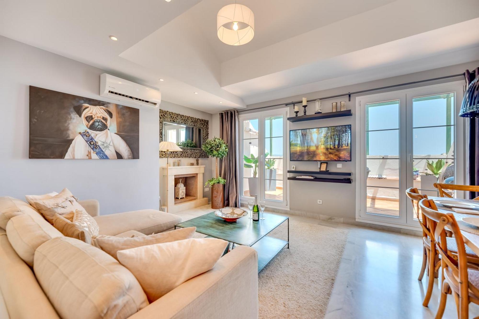 마르베야 Elegant 2 Bdrm Penthouse With Bbq And Pools 아파트 외부 사진